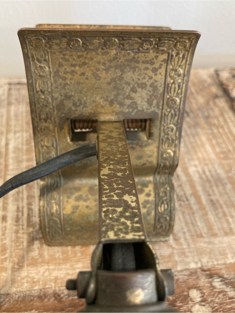 Vintage Faberware Adjusto-Lite Gooseneck Ornate Clamp Desk Lamp Mixed Parts! - Picture 10 of 16